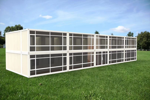 裝配式打包箱房采用模塊化設計思想和生產工藝 濟南裝配式打包箱